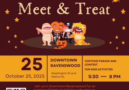Downtown meet and treat flyer