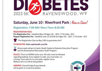 Dash for Diabetes Flyer