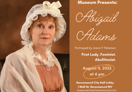 Photo of Abigail Adams portrayer  Joann Peterson