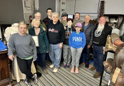 Photo of museum volunteers