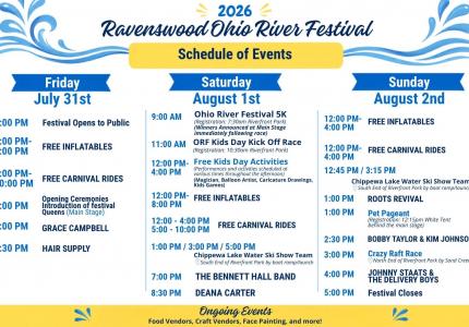 Schedule of Events