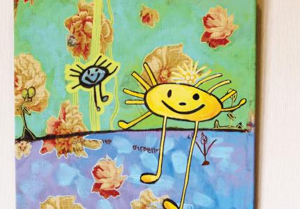 “The Puddle Dance,” was created by Mary, Photo by James Dobbs