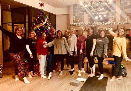 Yoga in City Hall