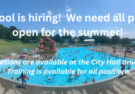 Pool hiring staff