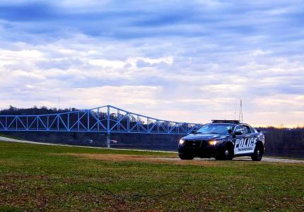 Photo of police car at Washington's Riverfront Park
