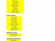 Listing of Winners