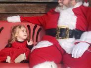 Santa on glider