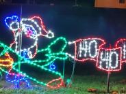 santa in airplane