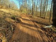 Beginning of new 2 mile trail
