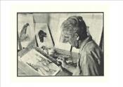 Charles Westerman in his studio Photo of Charles Westerman