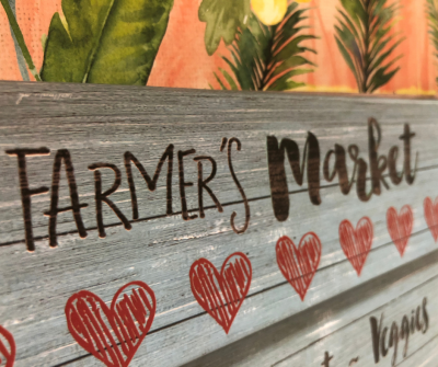 Farm Market sign