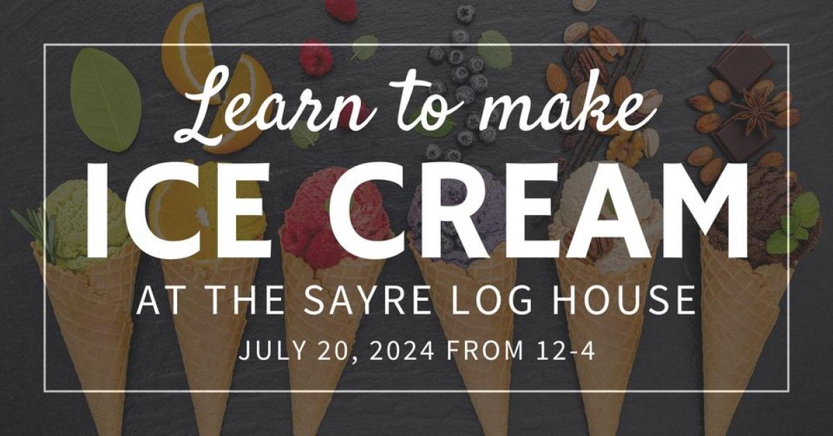 ice cream banner