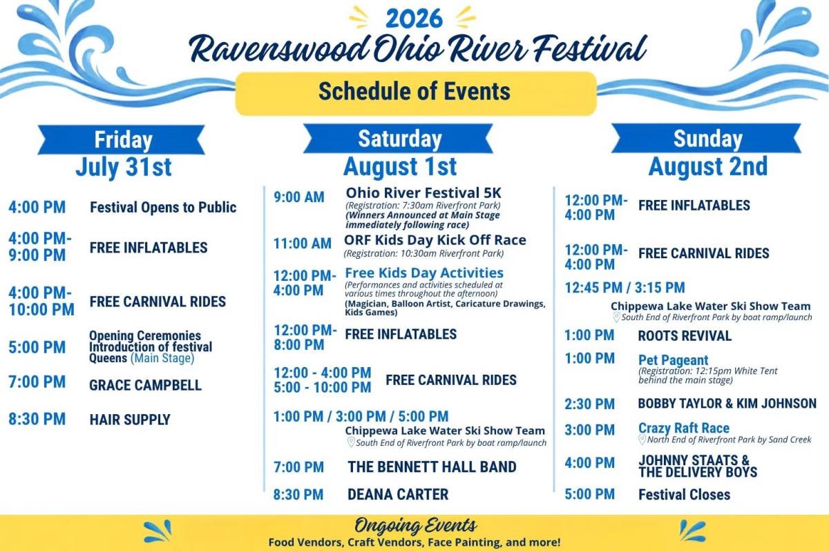 Schedule of Events